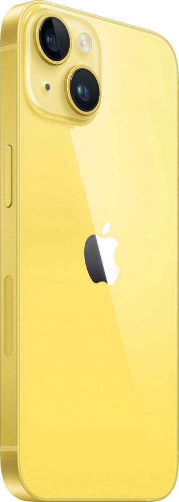 Apple iPhone 14, 128GB, Yellow - Unlocked (Renewed)