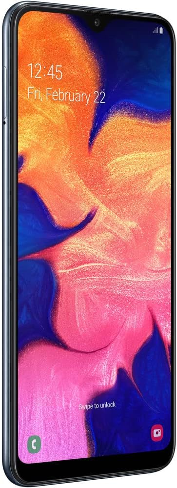 Samsung Galaxy A10e 32GB Unlocked - Black (Renewed)