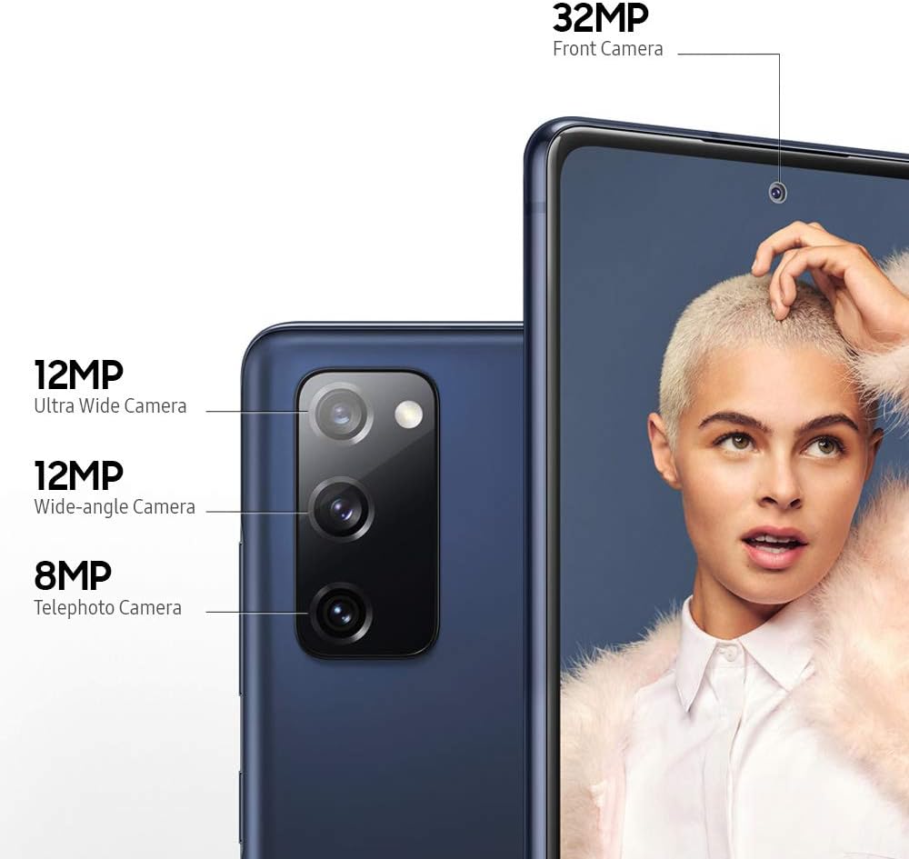 Samsung Galaxy S20 FE (5G) 128GB Unlocked - Cloud White (Renewed)